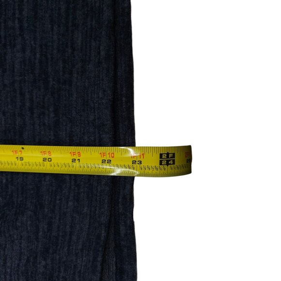 Jella C Cape Sweater Poncho Cowl Neck Womens ONE SIZE Blue Black Fleece Knit - Picture 5 of 14